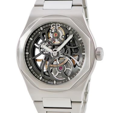 腕時計 ジラールペルゴ GIRARD PERREGAUX ロレアート スケルトン 81015-11-001-11A 自動巻き メンズ オクタゴン スモールセコンド 透明
