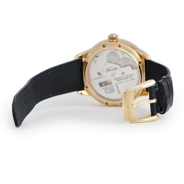 腕時計 モーリスラクロア Maurice Lacroix マスターピース カランドリエ レトログラード MP6509 自動巻き メンズ K18RG無垢 デイト 限定