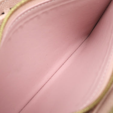 ルイヴィトン LOUIS VUITTON ジッピー ウォレット M41894 モノグラム×ローズバレリーヌ モノグラムキャンバス 長財布 ゴールド金具 茶 ピンク ラウンドファスナー