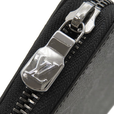 ルイヴィトン LOUIS VUITTON ジッピー ウォレット ヴェルティカル M62295 モノグラムエクリプス モノグラムエクリプスキャンバス 長財布 ガンメタル金具 黒 グレー ラウンドファスナー