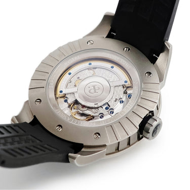 腕時計 ペルレ PERRELET チタニウムコレクション A5004 自動巻き メンズ チタン カーボン パワーリザーブインジケーター デイト