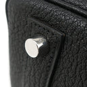 エルメス HERMES オータクロア32 ブラック シェーブル ハンドバッグ シルバー金具 黒