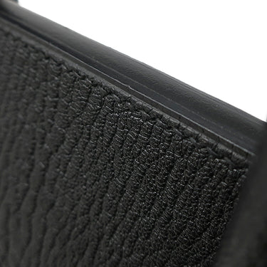 エルメス HERMES オータクロア32 ブラック シェーブル ハンドバッグ シルバー金具 黒