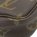 ルイヴィトン LOUIS VUITTON ポシェット アクセソワール M51980 モノグラム モノグラムキャンバス アクセサリーポーチ ゴールド金具 茶 ポーチ ハンドバッグ