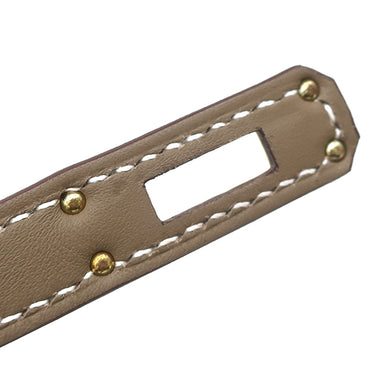 エルメス HERMES ポシェットケリー ミニ エトゥープ スイフト ハンドバッグ ゴールド金具 新品 未使用 グレージュ ミニバッグ