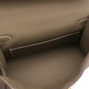 エルメス HERMES ポシェットケリー ミニ エトゥープ スイフト ハンドバッグ ゴールド金具 新品 未使用 グレージュ ミニバッグ