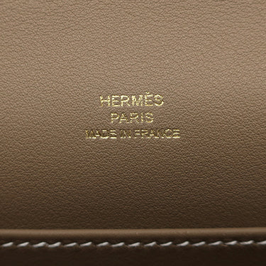 エルメス HERMES ポシェットケリー ミニ エトゥープ スイフト ハンドバッグ ゴールド金具 新品 未使用 グレージュ ミニバッグ
