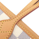 ルイヴィトン LOUIS VUITTON ネヴァーフル MM N51107 ダミエアズール ダミエアズールキャンバス トートバッグ ゴールド金具 白