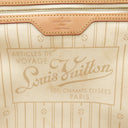 ルイヴィトン LOUIS VUITTON ネヴァーフル MM N51107 ダミエアズール ダミエアズールキャンバス トートバッグ ゴールド金具 白