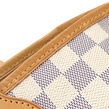 ルイヴィトン LOUIS VUITTON ネヴァーフル MM N51107 ダミエアズール ダミエアズールキャンバス トートバッグ ゴールド金具 白