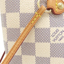 ルイヴィトン LOUIS VUITTON ネヴァーフル MM N51107 ダミエアズール ダミエアズールキャンバス トートバッグ ゴールド金具 白
