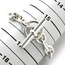 エルメス HERMES シェーヌダンクル MM シルバー シルバー925 ブレスレット 15コマ スターリングシルバー SV925 Ag925