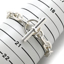 エルメス HERMES シェーヌダンクル MM シルバー シルバー925 ブレスレット 18コマ スターリングシルバー SV925 Ag925