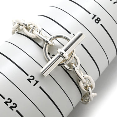 エルメス HERMES シェーヌダンクル MM シルバー シルバー925 ブレスレット 18コマ スターリングシルバー SV925 Ag925