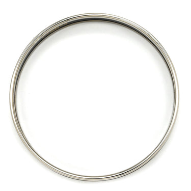 エルメス HERMES エマイユ PM マルチカラー×シルバー メタル 七宝焼き バングル シルバー金具