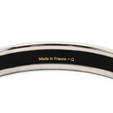 エルメス HERMES エマイユ PM マルチカラー×シルバー メタル 七宝焼き バングル シルバー金具