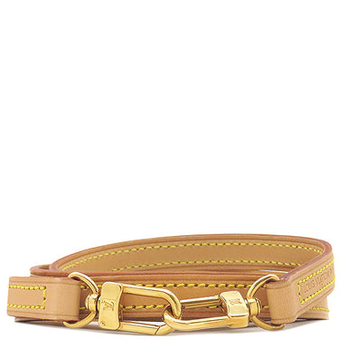 ルイヴィトン LOUIS VUITTON ヌメ革 120cm ベージュ ヌメ革 ショルダーストラップ ゴールド金具 レザー