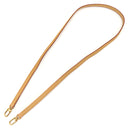 ルイヴィトン LOUIS VUITTON ヌメ革 120cm ベージュ ヌメ革 ショルダーストラップ ゴールド金具 レザー