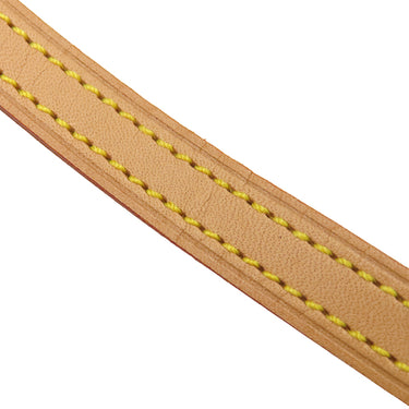 ルイヴィトン LOUIS VUITTON ヌメ革 120cm ベージュ ヌメ革 ショルダーストラップ ゴールド金具 レザー