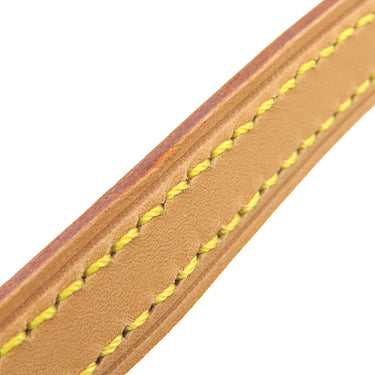 ルイヴィトン LOUIS VUITTON ヌメ革 120cm ベージュ ヌメ革 ショルダーストラップ ゴールド金具 レザー