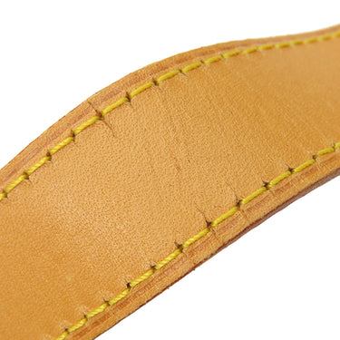 ルイヴィトン LOUIS VUITTON ヌメ革 110cm ベージュ ヌメ革 ショルダーストラップ ゴールド金具 レザー キーポルバンドリエール用