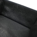 サンローラン SAINT LAURENT コンパクト ウォレット 678272 ブラック レザー 三つ折り財布 シルバー金具 3つ折り ミニ財布 黒