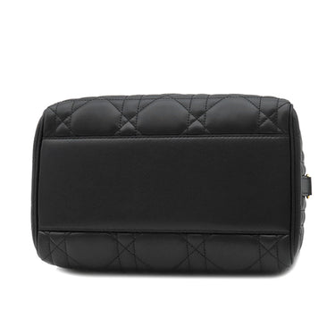 クリスチャン・ディオール Christian Dior グルーヴ 25 ミディアム M1365UBOL_M900 ブラック カーフ 2WAYバッグ ゴールド金具 黒 マクロカナージュ ショルダー