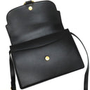 グッチ GUCCI GGマーモント 589474 ブラック レザー ショルダーバッグ ゴールド金具 黒