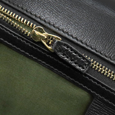 グッチ GUCCI GGマーモント 589474 ブラック レザー ショルダーバッグ ゴールド金具 黒