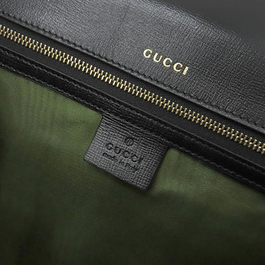 グッチ GUCCI GGマーモント 589474 ブラック レザー ショルダーバッグ ゴールド金具 黒