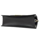 グッチ GUCCI GGマーモント 589474 ブラック レザー ショルダーバッグ ゴールド金具 黒