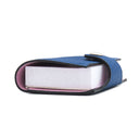 エルメス HERMES ユリス ナノ ヴェルソ ブルーフランス×モーヴシルベストル トゴ ヴォースイフト バッグチャーム シルバー金具 バイカラー ノートモチーフ