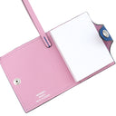 エルメス HERMES ユリス ナノ ヴェルソ ブルーフランス×モーヴシルベストル トゴ ヴォースイフト バッグチャーム シルバー金具 バイカラー ノートモチーフ