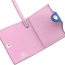 エルメス HERMES ユリス ナノ ヴェルソ ブルーフランス×モーヴシルベストル トゴ ヴォースイフト バッグチャーム シルバー金具 バイカラー ノートモチーフ