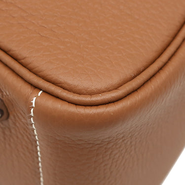 エルメス HERMES リンディ26 ゴールド トリヨンクレマンス 2WAYバッグ シルバー金具 茶