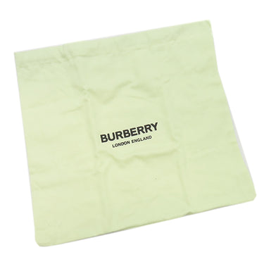 バーバリー BURBERRY パディ ロゴプリント ブラック ナイロン ショルダーバッグ シルバー金具 黒