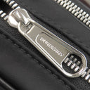 バーバリー BURBERRY パディ ロゴプリント ブラック ナイロン ショルダーバッグ シルバー金具 黒