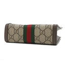 グッチ GUCCI スーパー ミニバッグ 772317 ベージュ×エボニー GGスプリームキャンバス 2WAYバッグ ゴールド金具 茶 ハンドバッグ ショルダー