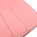 エルメス HERMES ベアンスフレ ローズコンフェッティ ヴォーエプソン 長財布 ゴールド金具 二つ折り財布