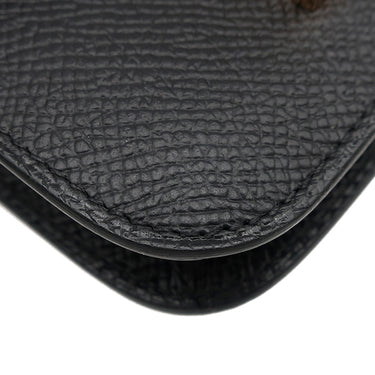 エルメス HERMES コンスタンス スリム ウォレット ブラック ヴォーエプソン 二つ折り財布 ローズゴールド金具 新品 未使用 黒 RG金具 PG金具