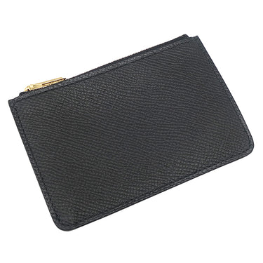エルメス HERMES コンスタンス スリム ウォレット ブラック ヴォーエプソン 二つ折り財布 ローズゴールド金具 新品 未使用 黒 RG金具 PG金具