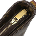 ルイヴィトン LOUIS VUITTON ルーピング GM M51145 モノグラム モノグラムキャンバス ショルダーバッグ ゴールド金具 茶 肩掛け