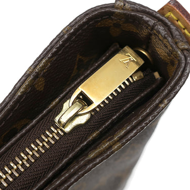 ルイヴィトン LOUIS VUITTON ルーピング GM M51145 モノグラム モノグラムキャンバス ショルダーバッグ ゴールド金具 茶 肩掛け