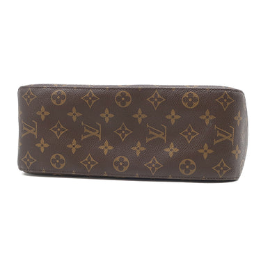 ルイヴィトン LOUIS VUITTON ルーピング GM M51145 モノグラム モノグラムキャンバス ショルダーバッグ ゴールド金具 茶 肩掛け