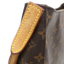 ルイヴィトン LOUIS VUITTON ルーピング GM M51145 モノグラム モノグラムキャンバス ショルダーバッグ ゴールド金具 茶 肩掛け