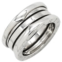 ブルガリ BVLGARI ビーゼロワン B-zero1 3バンドリング ホワイトゴールド K18WG #49(JP9) リング 指輪 Au750 18K 18金 8.5号