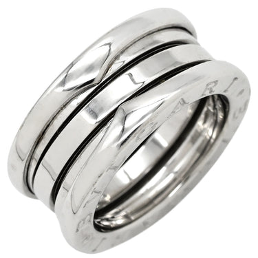 ブルガリ BVLGARI ビーゼロワン B-zero1 3バンドリング ホワイトゴールド K18WG #49(JP9) リング 指輪 Au750 18K 18金 8.5号