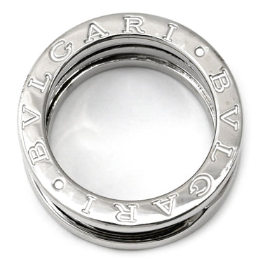ブルガリ BVLGARI ビーゼロワン B-zero1 3バンドリング ホワイトゴールド K18WG #49(JP9) リング 指輪 Au750 18K 18金 8.5号