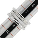 ブルガリ BVLGARI ビーゼロワン B-zero1 3バンドリング ホワイトゴールド K18WG #49(JP9) リング 指輪 Au750 18K 18金 8.5号