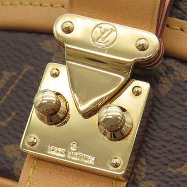 ルイヴィトン LOUIS VUITTON プティット ボワット シャポール M43514 モノグラム モノグラムキャンバス 2WAYバッグ ゴールド金具 茶 ショルダー